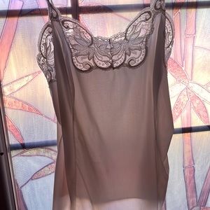 Beautiful butterfly neck cam, tank, as a top or whatever u feel good in!!